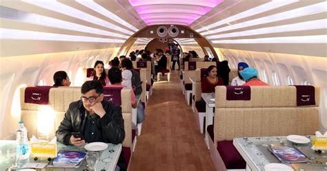 Inside the airplane turned into a restaurant - but you won't be flying anywhere | Restaurant ...