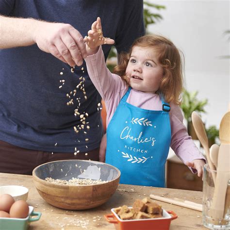 Personalised Children's Baking Set By Sunday's Daughter