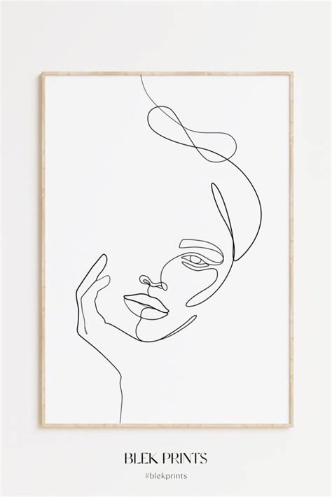 Single line art woman, Face line drawing, Abstract face art, Single line, Fine line, Minimalist ...