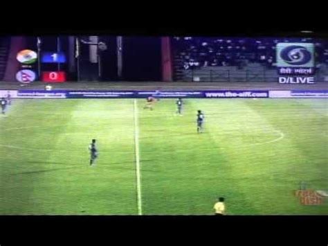 FIFA World Cup Qualifiers - India Vs Nepal Match Highlights (2-0). GoalNepal.com - YouTube