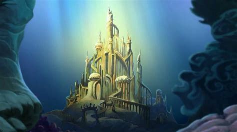 The Little Mermaid Castle | Замки дисней, Русалочка, Подводный