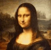 Mona Lisa GIF - MonaLisa - Discover & Share GIFs | Mona lisa, Easy ...