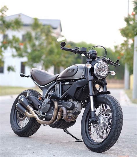 Ducati ScrambleR ModS Cafe Racer Custom | Ducati scrambler, Bobber ...