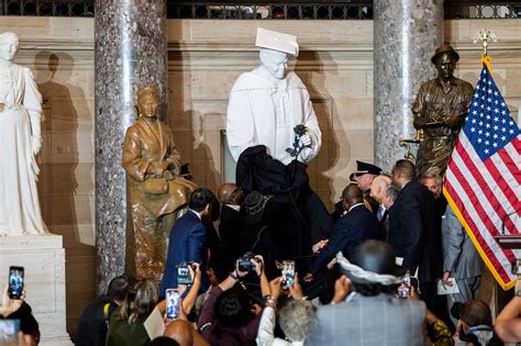 Mary McLeod Bethune Statue Replaces Confederate Figure In U.S. Capitol Wing