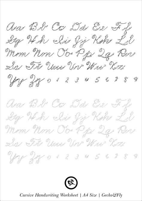 7 Printable Cursive Handwriting Worksheets For Beautiful Penmanship | Cursive handwriting ...