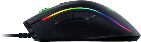 Best Buy: Razer Mamba Elite Wired Optical Gaming Mouse Black RZ01 ...