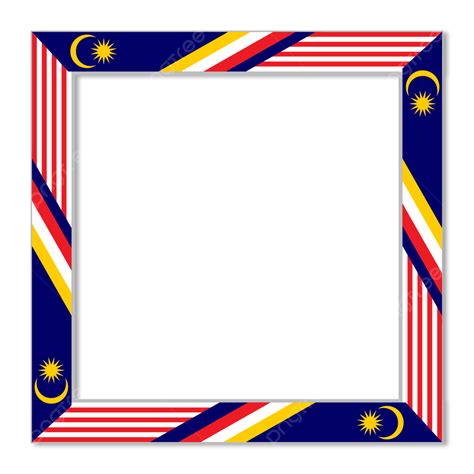 Frame Color Malaysia Flag, Malaysia, Photobox Photo, Malaysia Independence PNG and Vector with ...