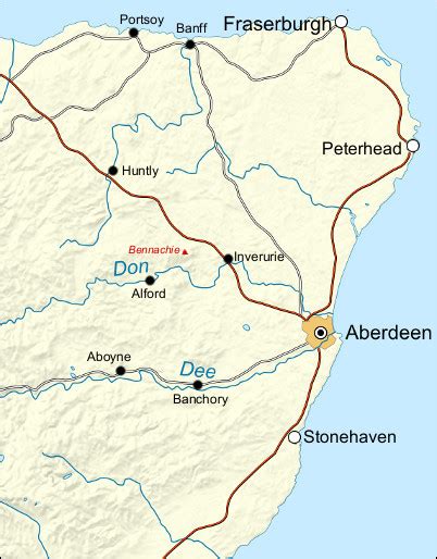 Aberdeenshire (Walkhighlands)