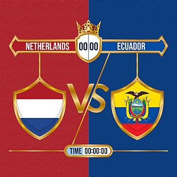 Netherlands Vs Ecuador Flag PNG Transparent Images Free Download ...