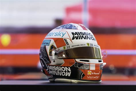 In pictures: a special helmet design for Charles Leclerc | 2021 United ...