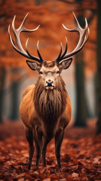 Premium Photo | A beautiful deer in the forest wildlife photography