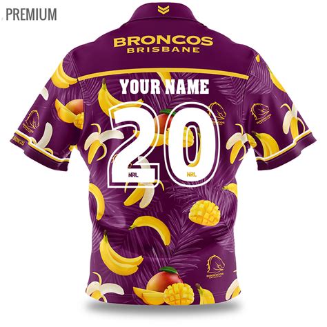 Personalised Brisbane Broncos NRL Jerseys | NRL Jerseys