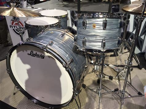 Ludwig Drums Legacy Mahogany Series Kit, Vintage Sky Blue Pearl Finish, "The Beast ...