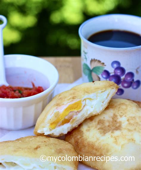 Arepa de Huevo (Arepa Stuffed with Egg) - My Colombian Recipes