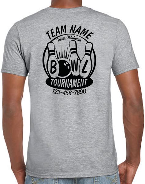 Bowling Tournament Team Shirts | TshirtByDesign.com