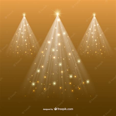 Fondo de navidad dorado abstracto | Vector Gratis