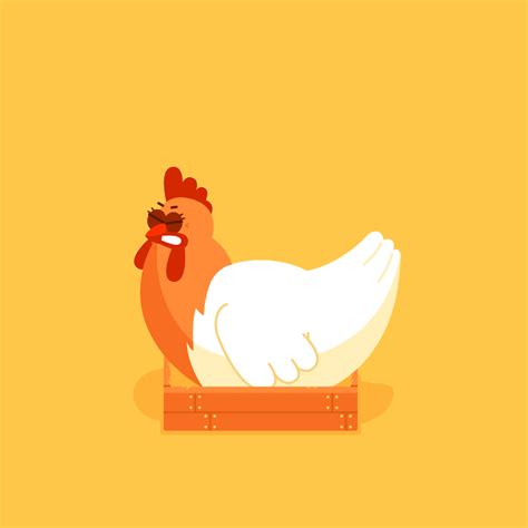 Chicken S**t - Animated Gif on Behance | Funny cartoon gifs, Cute gif ...