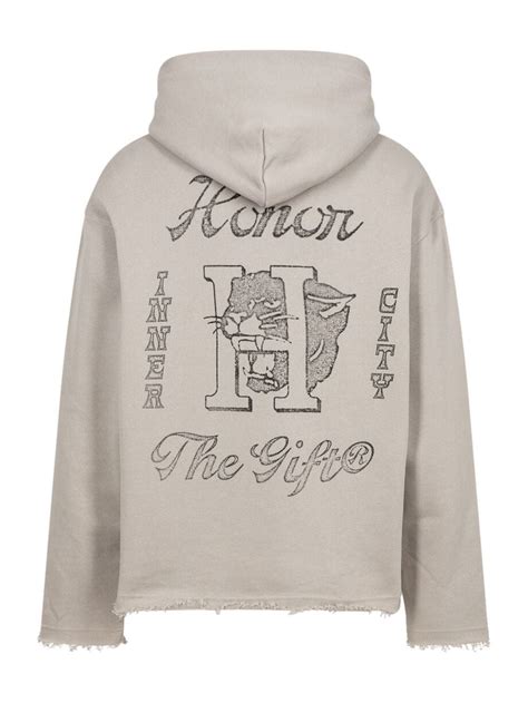 Honor The Gift logo-print Mascot hoodie | Smart Closet