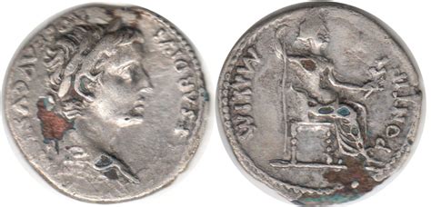 Tiberius - Roman coins free online catalog with values and pictures