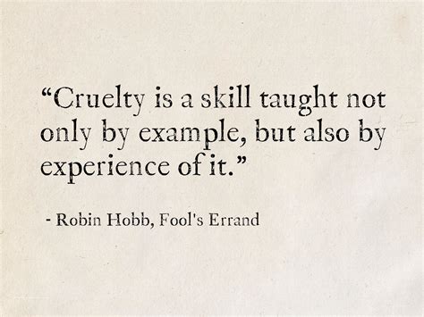 Fool's Errand Quotes - Robin Hobb