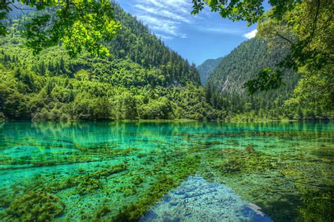 Jiuzhaigou Valley And National Park Located In Northern Sichuan ...