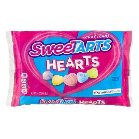 Sweet Tarts Candy, Conversation Hearts (14 oz) - Instacart