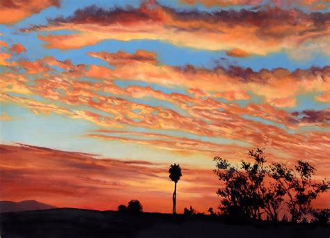 Western sunset painting. Southwest art. | Sunset painting, Southwest art, Painting