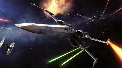 Star Wars, Space, Spaceship, X wing, Laser, Lasers, Science Fiction, Artwork Wallpapers HD ...