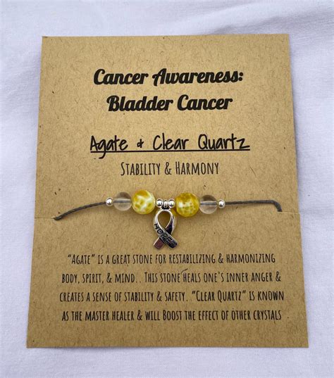 Cancer awareness adjustable bracelet support cancer | Etsy