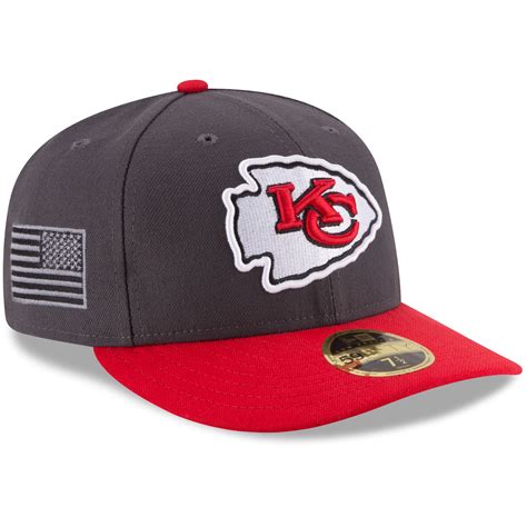 New Era Kansas City Chiefs Graphite Crafted In America Low Profile ...