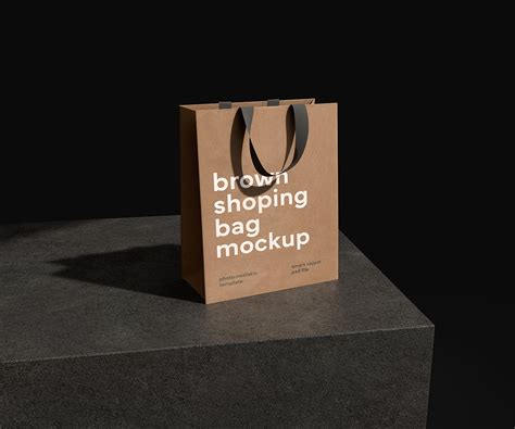 Shopping Bag Mockup - Graphicsfuel