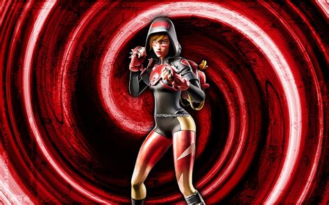 Dark Moxie, red grunge background, Fortnite, vortex, Fortnite ...