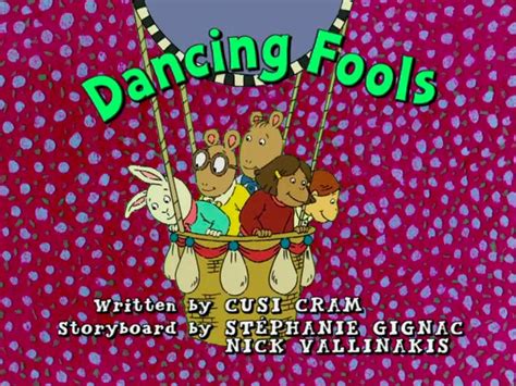 Dancing Fools | Arthur Wiki | FANDOM powered by Wikia