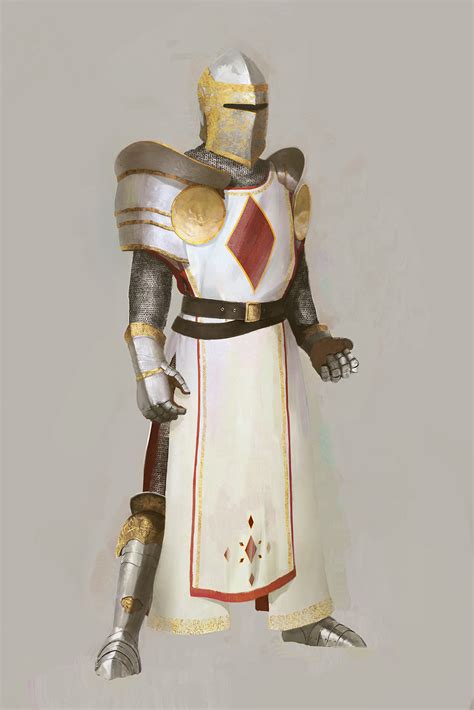 ArtStation - Crusader armor concept and sketches