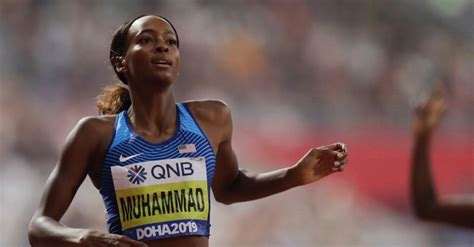 US athlete Dalilah Muhammad breaks own world record to win 400m hurdles ...