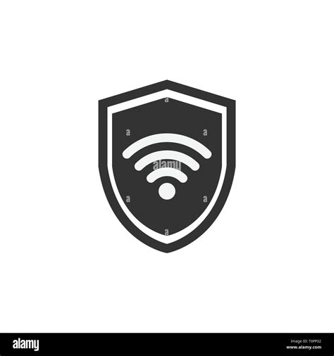 Shield icon. Protection sign. Vector illustration flat Stock Vector Image & Art - Alamy