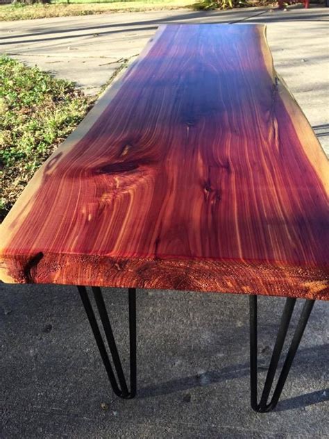 6 foot Live Edge Cedar Coffee Table | Etsy | Cedar coffee table, Cedar table, Coffee table