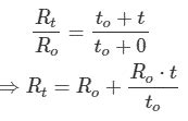 Temperature Coefficient of Resistance (Formula And Examples) | Electrical4U