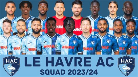 LE HAVRE AC Squad Season 2023/24 | Le Havre AC | FootWorld - YouTube