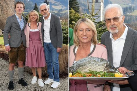 Last photo of Franz Beckenbauer shows German football legend at heartwarming family dinner a ...