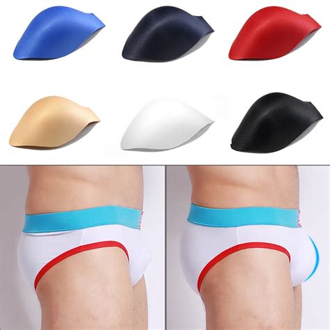 Men's New Jockstraps Bulge Pad Enhancer Cup Insert Sexy Men Briefs Shorts Soft Swimwear ...