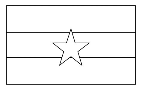 Flag of Myanmar Burma Emoji coloring page - ColouringPages