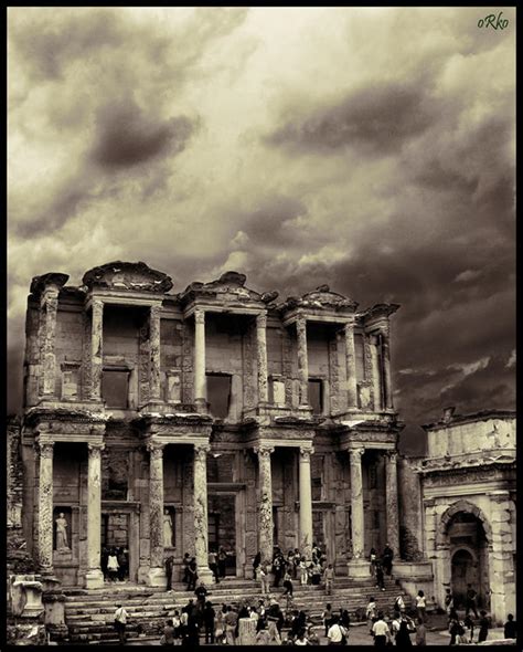 Ephesus Celsus Library 2 by orcunceyhan on DeviantArt