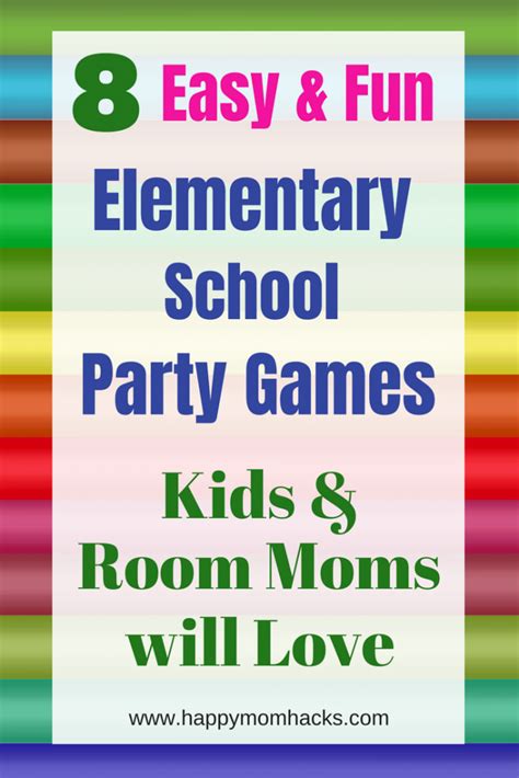 Elementary School Party Games, Halloween School Party Games, Fun Classroom Games, Fall Party ...