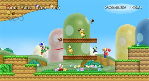 新超級馬力歐 WII New Super Mario Bros 遊戲畫面搶先看 - 簡單生活Easylife