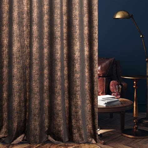 Black and gold velvet curtains - modern style homes