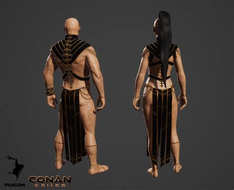 ArtStation - Conan Exiles armor and clothing, part 1, Jenni Lambertsson ...