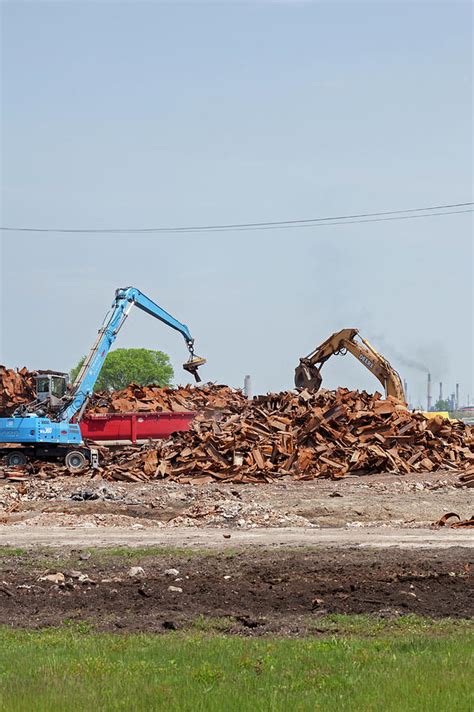 Power Plant Demolition Photograph by Jim West/science Photo Library ...