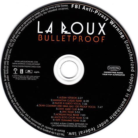 La Roux - Bulletproof (2009, CD) | Discogs