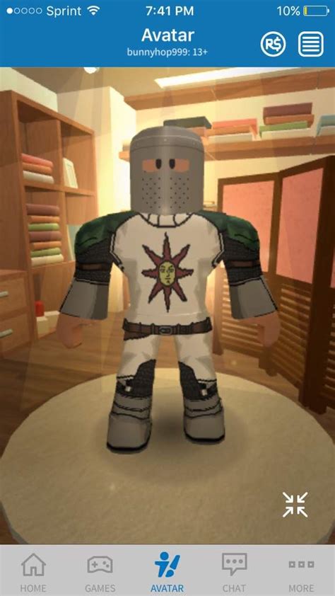 I think I have made a perfect representation of Solaire from Dark Souls | Roblox Amino